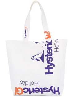 сумка-тоут с принтом логотипа Hysteric Glamour