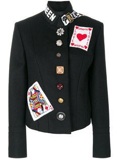 пиджак с декорированными пуговицами Dolce & Gabbana