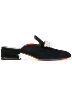 декорированные мюли Santoni