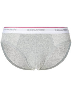 брифы с логотипом Dsquared2