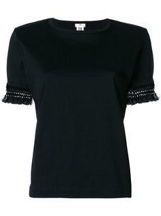 футболка с декорированными рукавами Comme Des Garçons Noir Kei Ninomiya