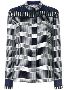 блузка в полоску Dvf Diane Von Furstenberg