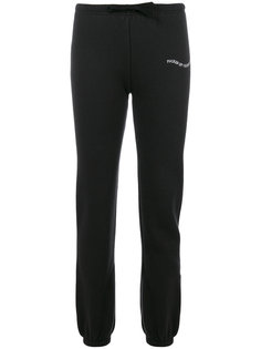 трикотажные брюки с вышивкой  Local Authority