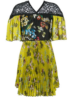 плиссированное платье с цветочным принтом  IM Isola Marras