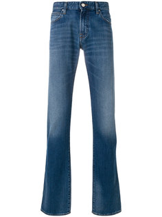 расклешенные джинсы  Emporio Armani