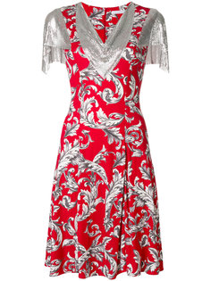 платье с принтом и цепочной отделкой JW Anderson