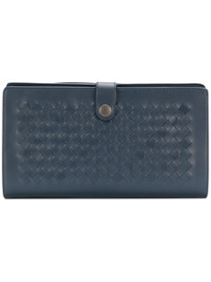intrecciato snap closure wallet Bottega Veneta