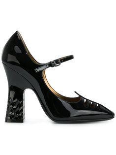 patent leather Mary Jane pumps Bottega Veneta