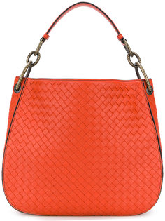Nero intrecciato loop bag Bottega Veneta