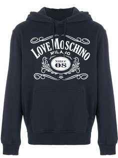 толстовка с графическим принтом Love Moschino