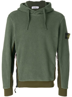 флисовая толстовка с бляшкой с логотипом Stone Island