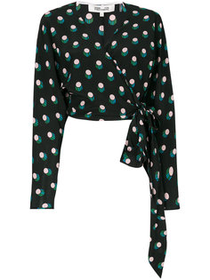 блузка с запахом Dvf Diane Von Furstenberg