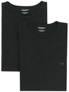 футболка с принтом-логотипом Emporio Armani