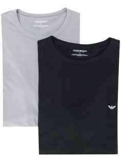 футболка с принтом-логотипом Emporio Armani