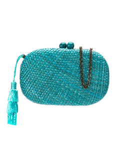 hanging tassel clutch Serpui