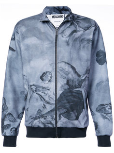 куртка с принтом фрески Moschino