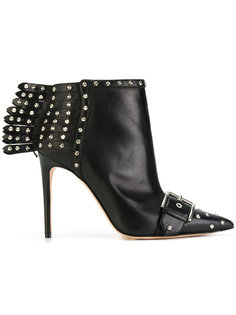 ботинки с заклепками и бахромой Alexander McQueen