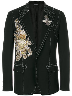 пиджак с аппликацией Dolce & Gabbana