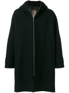 пальто с капюшоном на молнии Jil Sander