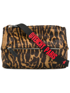 мини сумка Pandora с леопардовым узором Givenchy