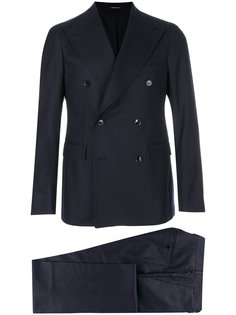 костюм-двойка с двубортным пиджаком Tagliatore