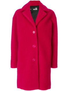 объемное пальто Love Moschino