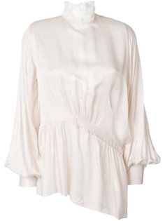 блузка с декоративной стяжкой Ann Demeulemeester