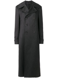 длинное двубортное пальто Haider Ackermann