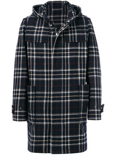 пальто в клетку Paolo Pecora