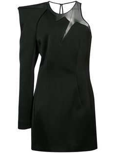 облегающее платье на одно плечо Mugler