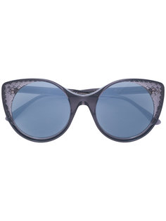 солнцезащитные очки в оправе кошачий глаз Bottega Veneta Eyewear