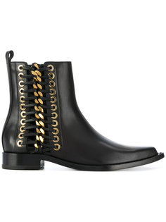 ботинки с цепочной отделкой Alexander McQueen