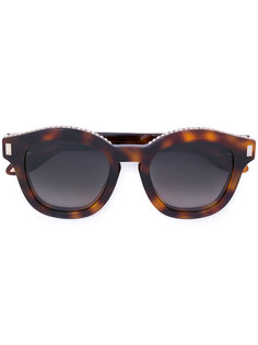 солнцезащитные очки с эффектом черепашьего панциря Givenchy Eyewear