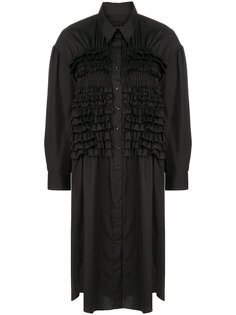 платье шифт с оборками Simone Rocha