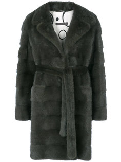 пальто с поясом Simonetta Ravizza