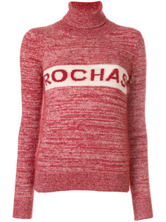 свитер с принтом Rochas