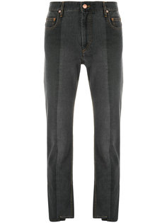 асимметричные укороченные джинсы  Isabel Marant Étoile