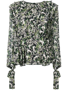 блузка с цветочной вышивкой Giuseppe Di Morabito