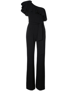 комбинезон на одно плечо с рюшами Natori
