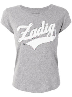 футболка с принтом Zadig & Voltaire