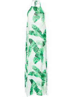 halterneck long dress Brigitte