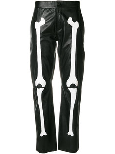 брюки с принтом Yang Li