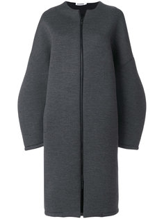 свободное пальто с заниженной линией плеч  Jil Sander