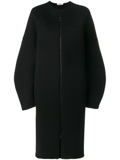 свободное пальто с заниженной линией плеч  Jil Sander