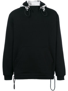 толстовка с контрастной вставкой Versus