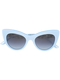 солнцезащитные очки с кружевным дизайном Dolce & Gabbana Eyewear