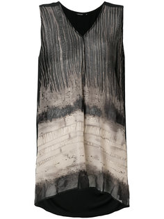 топ с принтом Pas De  Calais