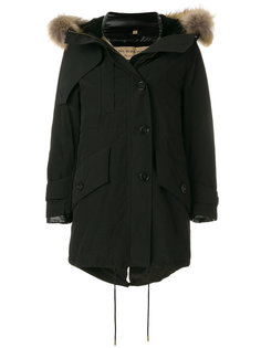парка-пуховик с капюшоном Burberry