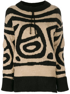 свитер с узором Vivienne Westwood Anglomania