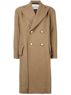 двубортное расклешенное пальто  Vivienne Westwood